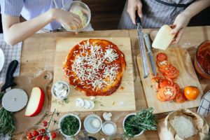 homemade pizza