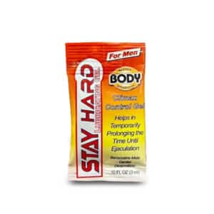 Body Action Stayhard Climax Control Lubricant - Single Packet