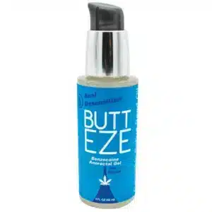 Butt Eze Anal Desensitizing Lubricant With Hemp Seed Oil 2.0 Oz Bottle
