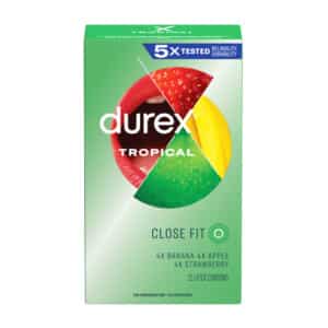 Durex Tropical Flavored Condoms 12 pack