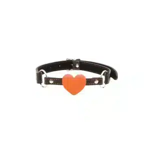 Elite Couples Fantasy Play Heart-Shaped Silicone Ballgag
