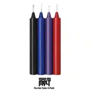 Elite Multi Color Warm Wax Drip Couples Play Candles