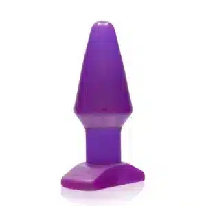 The Expert Large Purple Perfect Anal Butt Plug