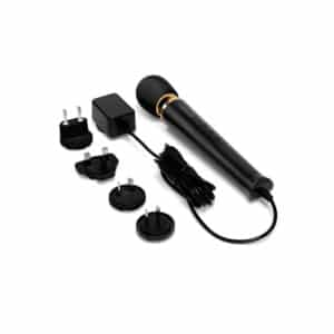 Le Wand Powerful Petite Rechargeable Vibrating Massager - Black
