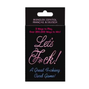 Let's F*ck! Card Game for Couples by Kheper Games