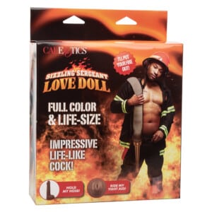 Sizzling Sergeant Inflatable Sex Doll Male