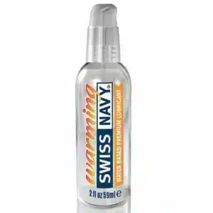 Swiss Navy Warming Water Based Lubricant - 2 Oz
