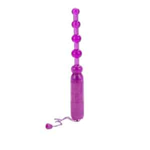 Waterproof Vibrating Anal Pleasure Beads™ - Pink