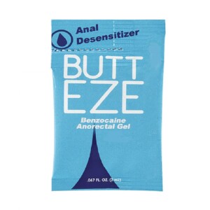 Butt Eze Anal Desensitizing Lubricant With Hemp Seed Oil - Single Packet