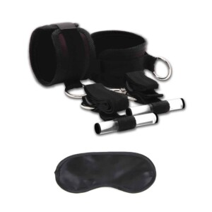 Lux Fetish Closet Cuffs 4 Piece Playful BDSM Restraint System