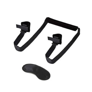 Lux Fetish Position Pal Sex Sling - Black