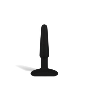 All About Anal 4” Tapered Silicone Butt Plug - Black