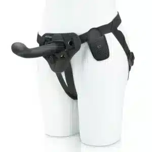 Pegasus 6" P-Spot & G-Spot Remote Controlled Pegging Dildo - Black