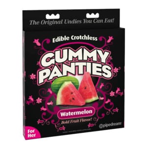 Edible Crotchless Gummy Panties - Watermelon