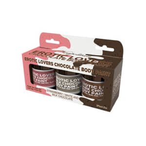 Erotic Lovers Edible Body Paints for Couples Foreplay in Chocolate