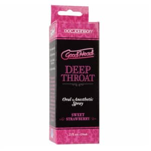 Goodhead Deep Throat Spray Strawberry 2 oz