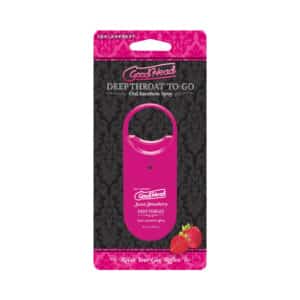 Goodhead Deep Throat Spray To Go Sweet Strawberry