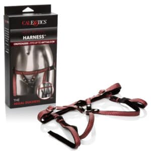 Her Royal Harness The Regal Duchess Red- One Size Fits Most
