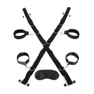 Over The Door Cross With 4 Universal Restraint Cuffs