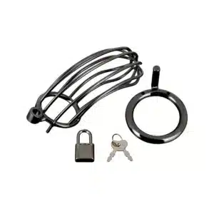 Prisoner Cock Cage - Black