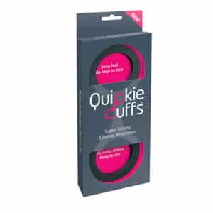 Quickie Cuffs Flexible Silicone Wrist Restraints - Medium