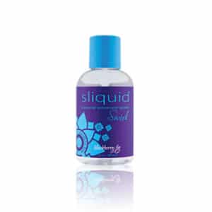 Sliquid Naturals Swirl Blackberry Flavored Water-Based Lube- 4.2oz