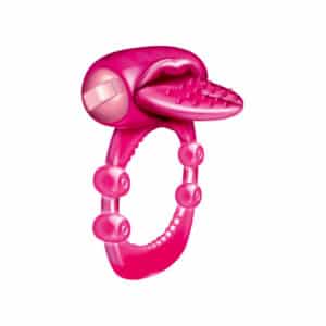 Xtreme Vibe Nubby Extreme Vibrating Tongue Ring - Purple