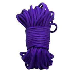 96 Foot Cotton Bondage Rope - Purple