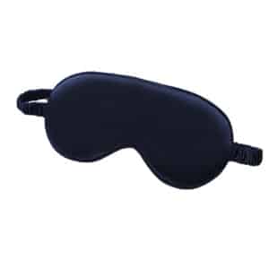 Elite BDSM Couples Play Satin Blindfold - Navy Blue