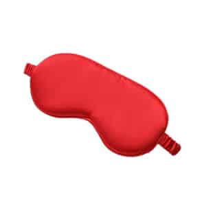 Elite BDSM Couples Play Satin Blindfold - Red