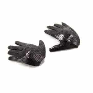 Elite BDSM Black Sequin Hand Shaped Nipple Pasties