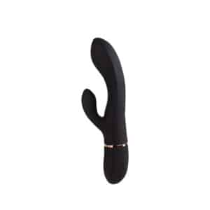 Elite Silky Smooth 10 Speed Rabbit Vibrator - Black