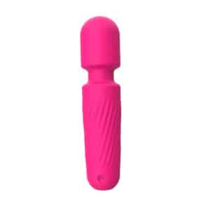 Elite Super Sonic Rechargeable Mini Vibrating Wand - Pink