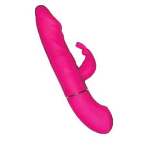 Elite Supersonic Rotating Rabbit Vibrator - Pink