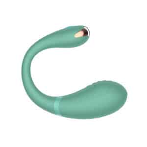 Glow in the Dark Couples Power Play Mobile App Based Vibrator - Green