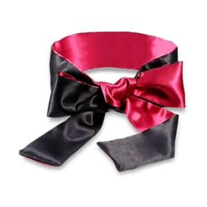 Naughty USA Bdsm Black/Red Satin Sash