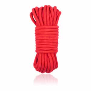 Elite BDSM Red Shibari Bondage Rope - 30 Feet