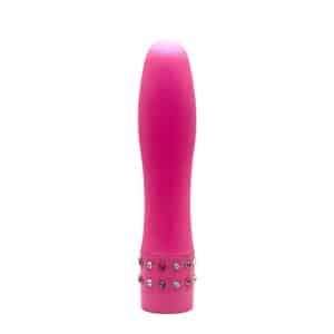 Bejeweled Multi-Speed Powerful 4" Bullet Vibrator - Pink