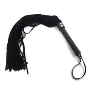 Elite-BDSM-Soft-Suede-Flogger-in-Black