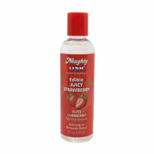 Naughty USA Strawberry Lubricant - 4oz.