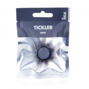 Tickler Spiked Cock Ring - Black