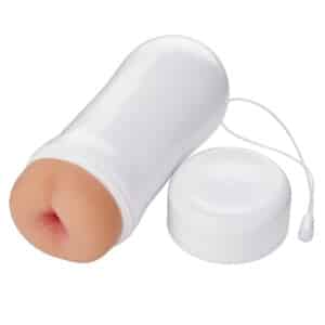 Water Activated Realistic Feel Female Anal Masturbator - Vanilla Tone