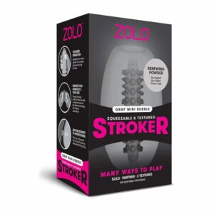 Zolo Mini Stroker Dome Grey Stroker